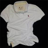 Camiseta Polo Masculina Branca