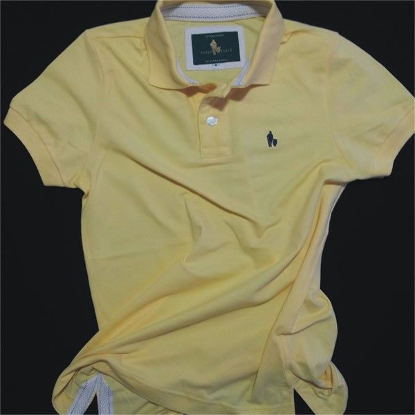 Camiseta Polo Masculina Creme