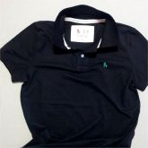 Camiseta Polo Masculina Preta