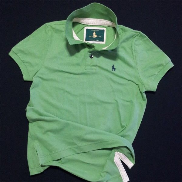 Camiseta Polo Masculina Verde
