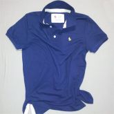 Camiseta Polo Masculina Azul Marinho