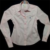 Camisa Fem. Botão Madrepérola.