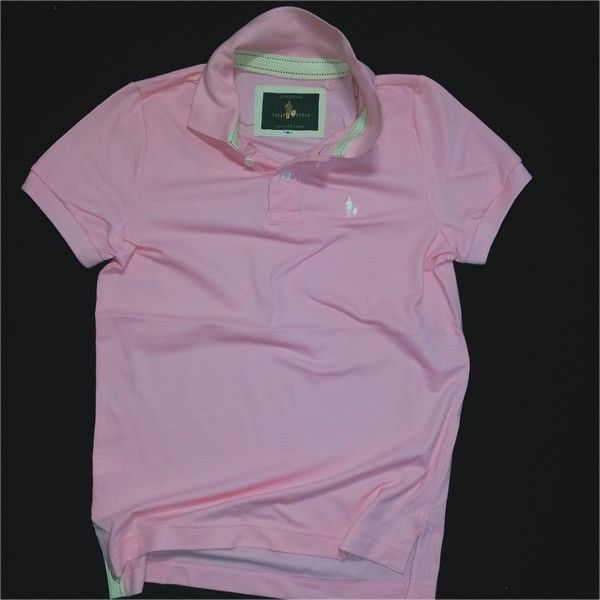 Camiseta Polo Masculina Rosa