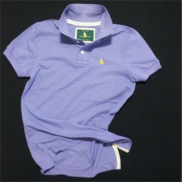 Camiseta Polo Masculina Lilás