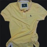 Camiseta Polo Masculina Creme